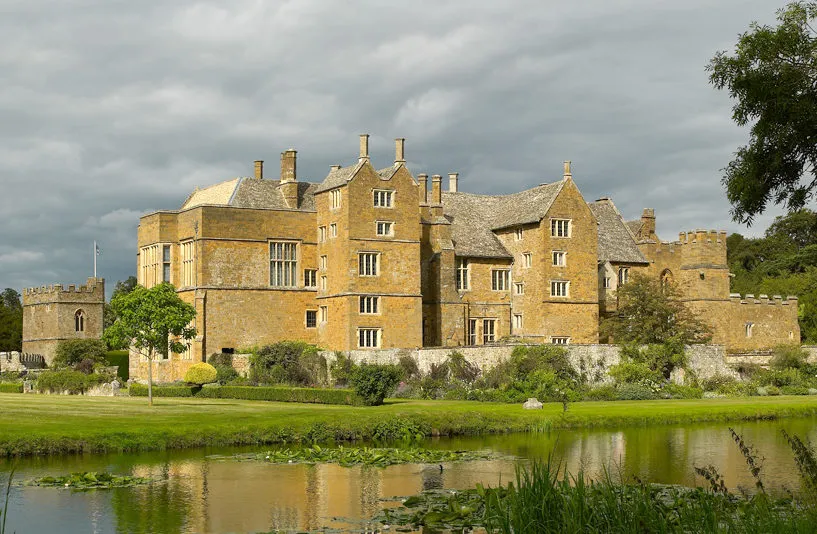 Broughton Castle moated manor house near Banbury