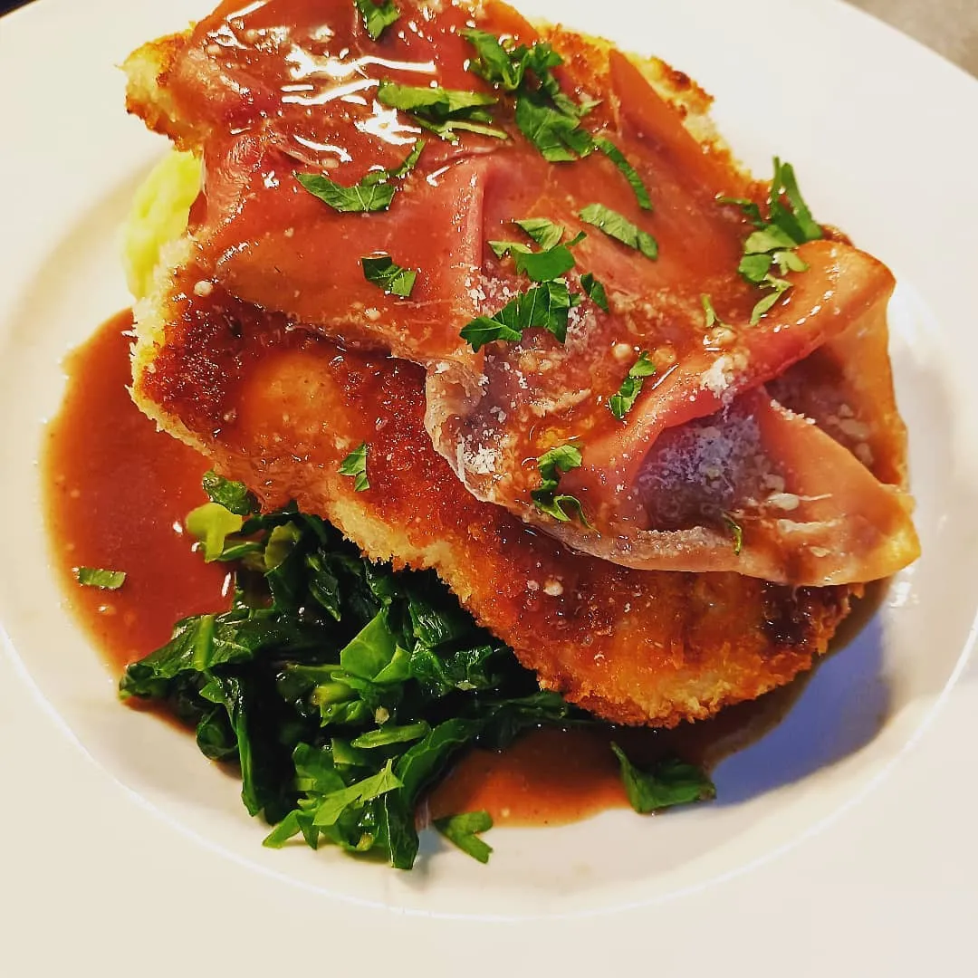 Chicken Schnitzel of our New Menu 