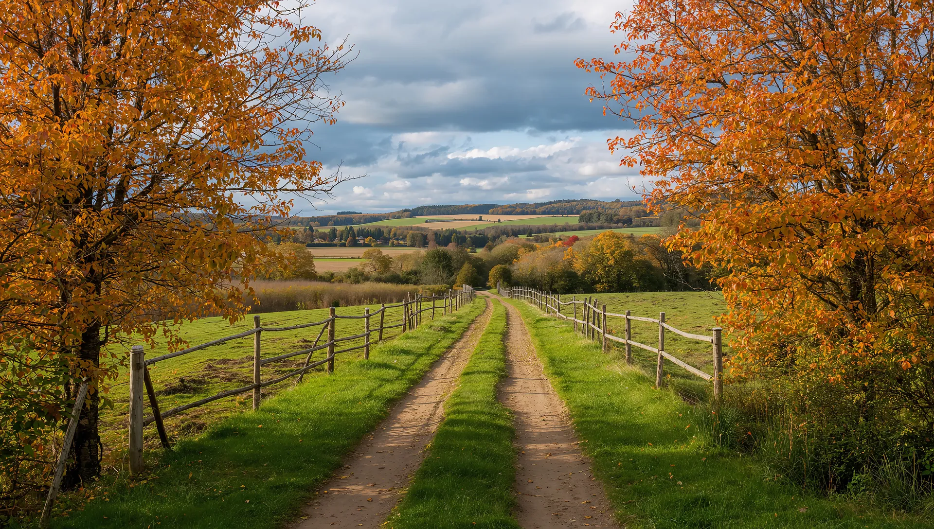 Countryside walk in Oxfordshire